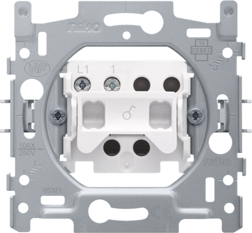 [NIK170-01100] NIKO INTERRUPTEUR UNIPOLAIRE