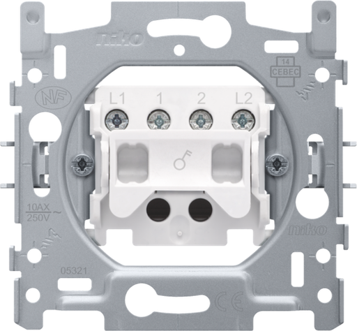 [NIK170-01200] NIKO INTERRUPTEUR BIPOLAIRE