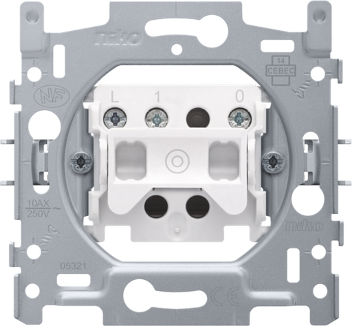 [NIK170-00000] NIKO SOCLE BOUTON POUSSOIR NO