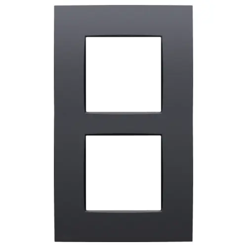 [NIK133-76200] NIKO PLAQUE DE RECOUVREMENT DOUBLE V 60MM . . ANTHRACITE